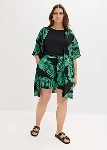 Gedessineerde short van soepele viscose, bonprix