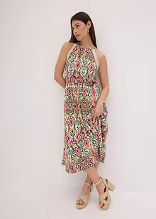 Midi jurk met kant, bonprix