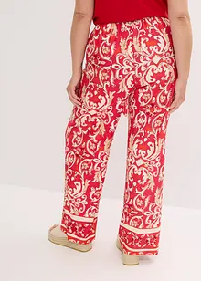 Gedessineerde jersey broek van een zachte viscosemix, bonprix