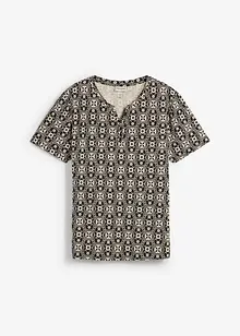 Henley shirt van puur katoen, bonprix