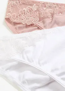 Slips met kant (set van 4), bonprix