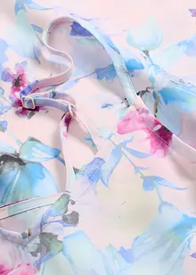 Lang nachthemd van glanzend satijn, bonprix