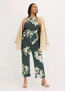 Jumpsuit met strikceintuur, bonprix