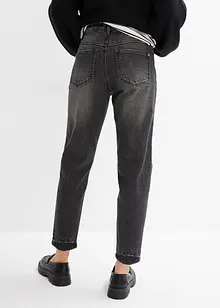 High waist mom jeans, cropped, bonprix