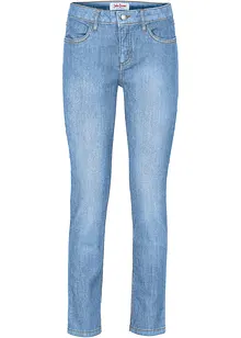 Slim fit jeans mid waist, cropped, bonprix