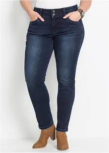 Corrigerende slim fit ultra soft jeans, high waist, bonprix