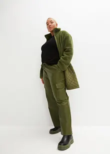 Imitatieleren broek, bonprix