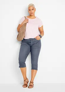 Stretch capri jeans, bonprix