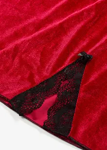 Fluwelen jurk, bonprix