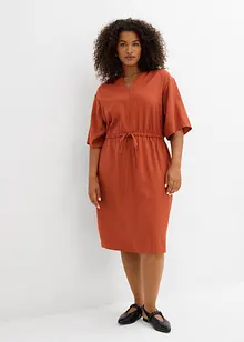 Kaftan jurk van fijne viscose, bonprix