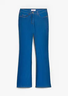 Stretch jeans mid waist, bootcut, bonprix