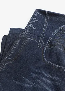 Corrigerende naadloze legging in denim look, sterk corrigerend, bonprix