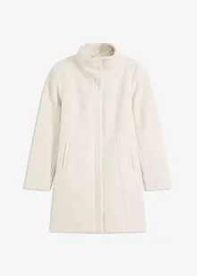 Korte coat van bouclé, bonprix