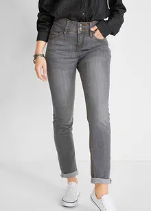 High waist comfort stretch jeans, slim fit, bonprix