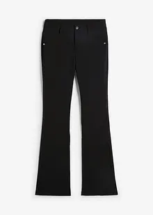 Bengaline stretch broek, bootcut, bonprix