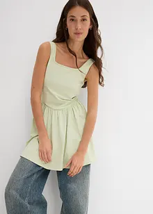 Lange top van een elastische katoenmix, bonprix