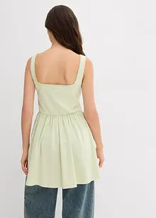 Lange top van een elastische katoenmix, bonprix