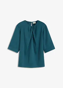 Blouse van glanzend satijn, bonprix