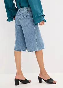 Jeans bermuda mid waist, low stretch, bonprix