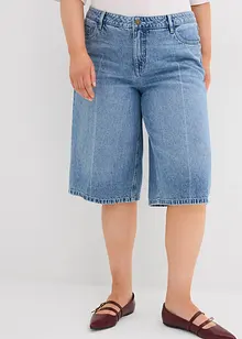 Jeans bermuda mid waist, low stretch, bonprix