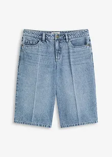 Jeans bermuda mid waist, low stretch, bonprix