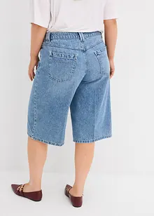 Jeans bermuda mid waist, low stretch, bonprix