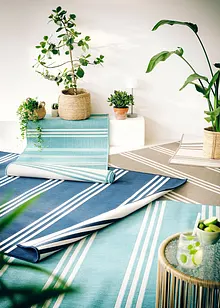 Dubbelzijdig binnen- en buitenkleed met strepen, bonprix