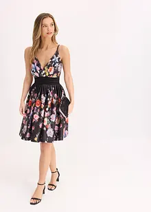 Mini jurk met gehaakte inzet, bonprix