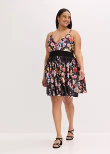 Mini jurk met gehaakte inzet, bonprix