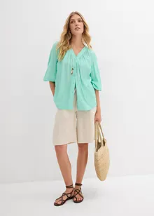 Bermuda van soepele viscose, bonprix