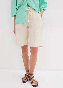 Bermuda van soepele viscose, bonprix