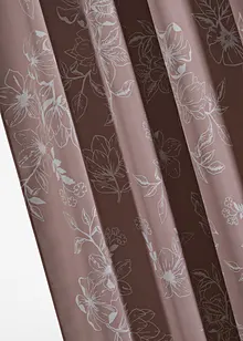 Verduisterend gordijn met bladeren (1 stuk), bonprix
