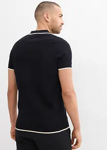 Poloshirt met contrasterende details, bonprix