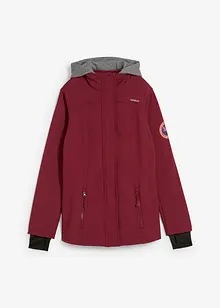 Lange softshell jas in layerlook, waterafstotend, bonprix