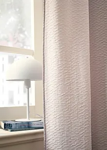 Gordijn met crush effect (1 stuk), bonprix