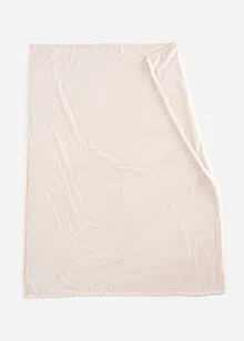 Fleece plaid met een honingraatstructuur, bonprix