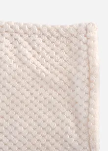 Fleece plaid met een honingraatstructuur, bonprix