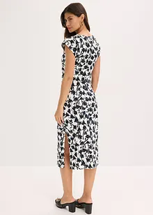 Jurk met plooitjes, bonprix
