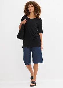 Longshirt van soepele viscose, bonprix
