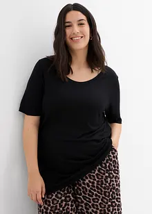 Longshirt van soepele viscose, bonprix