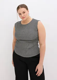 Shirt met plooitjes, bonprix