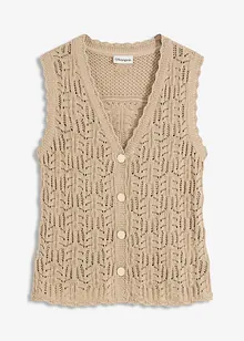 Ajour vest, bonprix