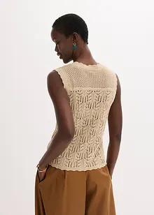 Ajour vest, bonprix