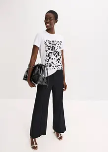 T-shirt met luipaardprint, bonprix