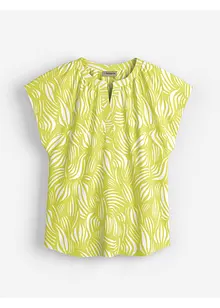 Henley shirt van een zachte viscosemix, bonprix