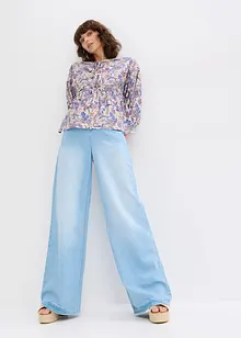 Shirtblouse met een veterdetail, bonprix
