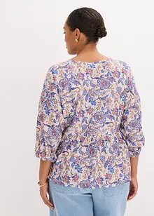 Shirtblouse met een veterdetail, bonprix