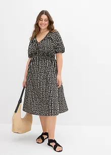 Midi jurk van zachte viscose, bonprix