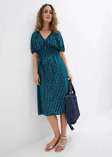 Midi jurk van zachte viscose, bonprix