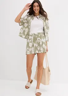 Short van viscose met comfy band, bonprix